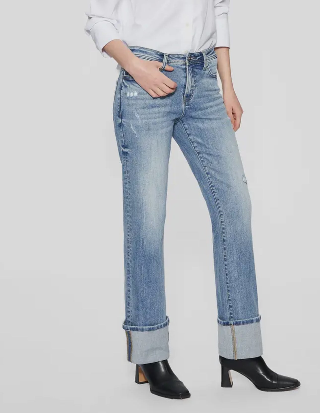 Auburn Denim Jean pant - Hylera - HYL3454J4 - image_size - Auburn Denim Jean pant