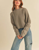 Kendra Cropped Women's Sweater