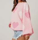 Lillylove Pink Lite Knitted Women's Sweater