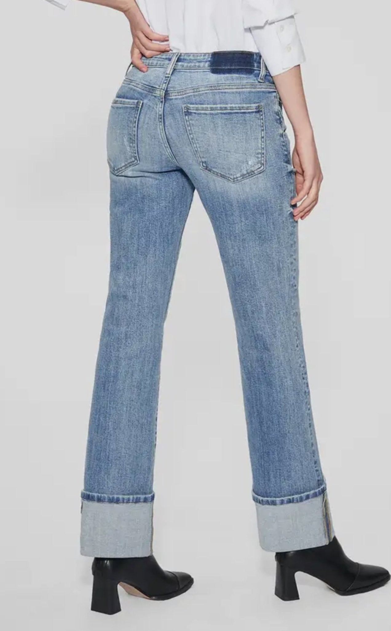 Auburn Denim Jean pant - Hylera - HYL3454J1 - image_size - Auburn Denim Jean pant