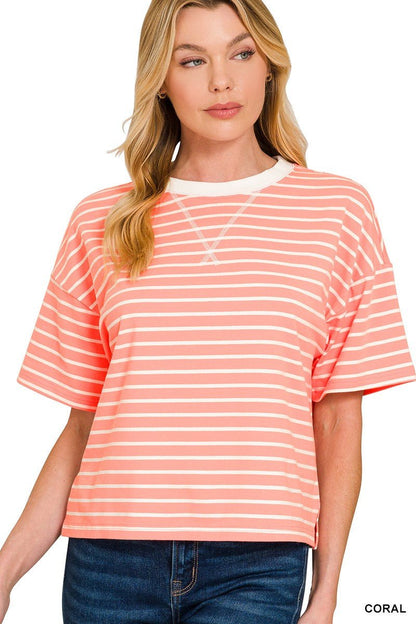 Coral Short Set - Hylera -  - image_size - Coral Short Set