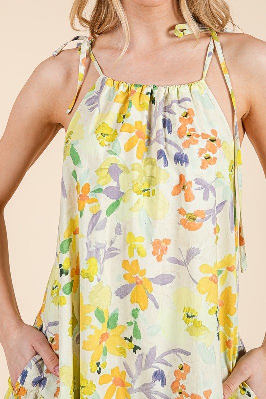 Floral Mix Summer Dress - Hylera - HLY31310 - image_size - Floral Mix Summer Dress