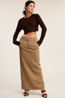 Lappiel Women's Straight Long Skirt - Hylera - SPS-NV8923