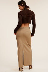 Lappiel Women's Straight Long Skirt - Hylera - SPS-NV8923