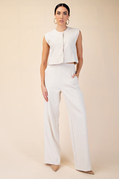 Lee’s Classic Sleeveless Top and Pants Set - Hylera