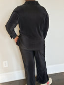 Delina Piu Button Up Matching Set