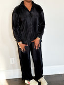 Delina Piu Button Up Matching Set - HY-SS3011 - image_size - Lena Button Up Set -