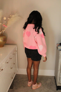 Liove Pink Lite Knitted Women's Sweater - Hylera - HY-L30230P