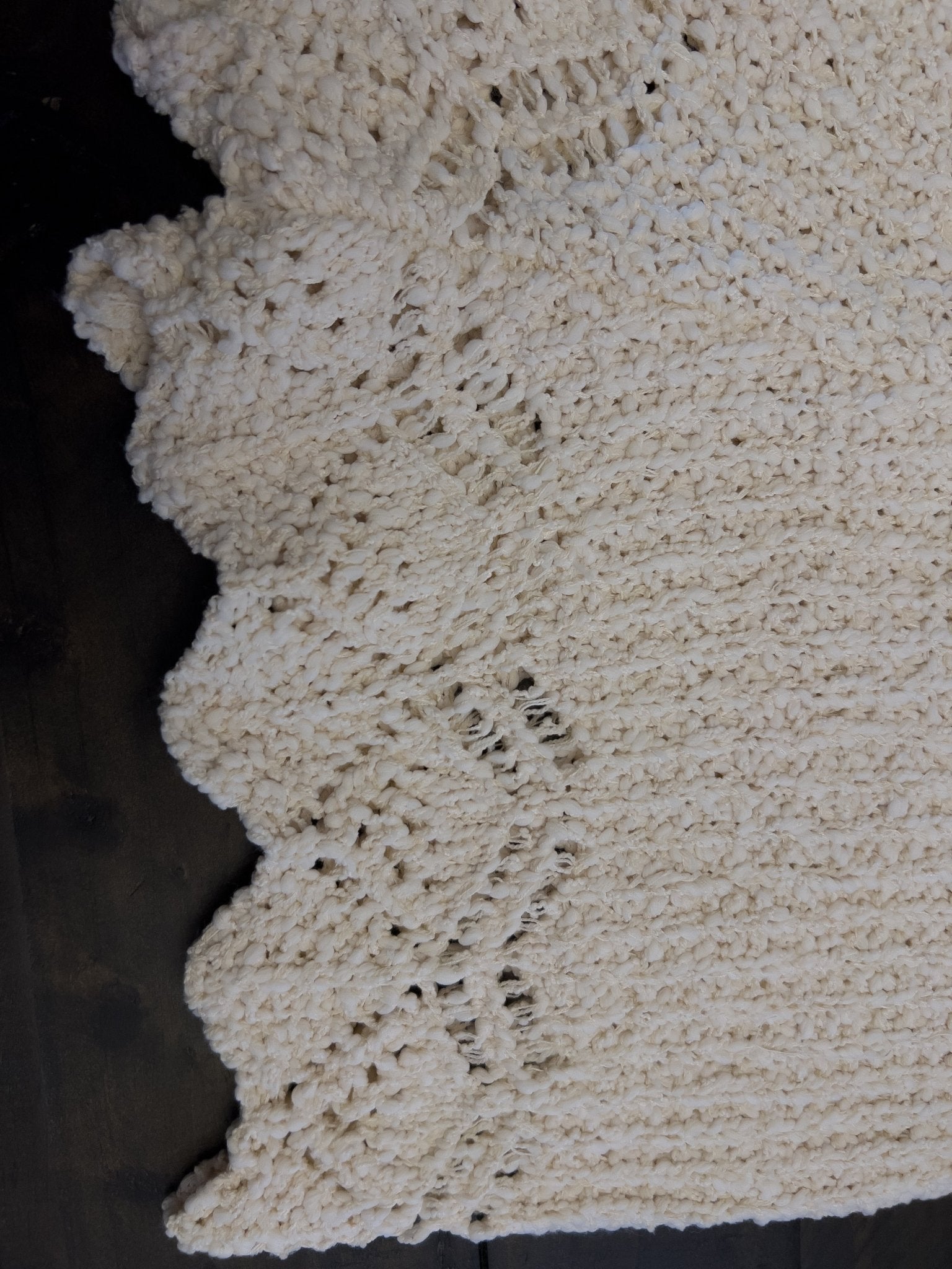 Mari Cream Crochet Women's Two - piece Set. - Hylera - HY-SS1852C - image_size