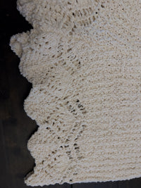 Mari Cream Crochet Women's Two - piece Set. - Hylera - HY-SS1852C - image_size