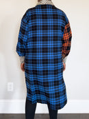 Nadine Women's Multi - fabric plaid jacket - Hylera - HY-S32101M