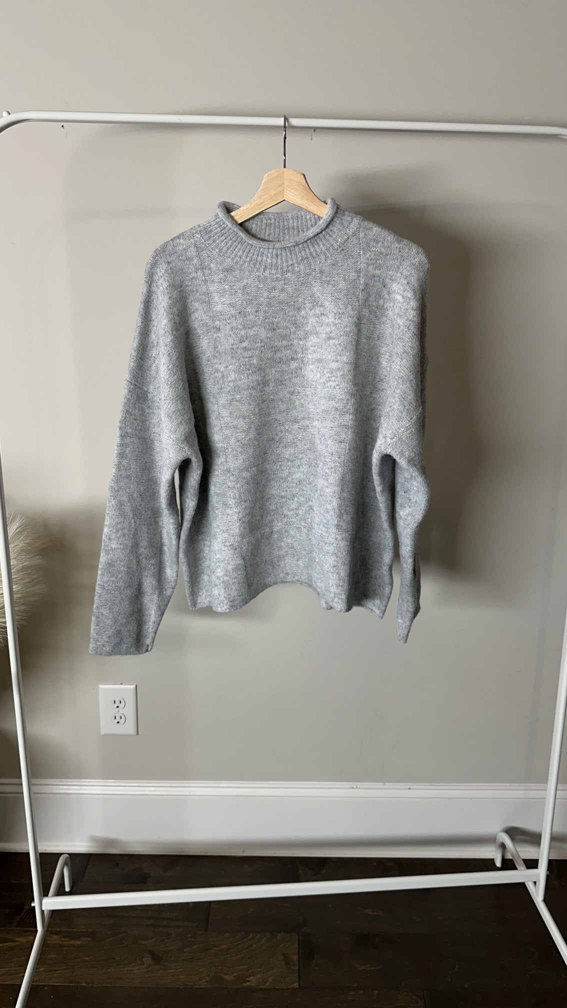 Sandsilk Soft Plain Checkered Sweater - Hylera - HLY7876B-1 - image_size - Sandsilk Plain Checkered Sweater