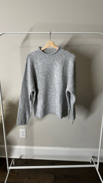 Sandsilk Soft Plain Checkered Sweater - Hylera - HLY7876B-1 - image_size - Sandsilk Plain Checkered Sweater