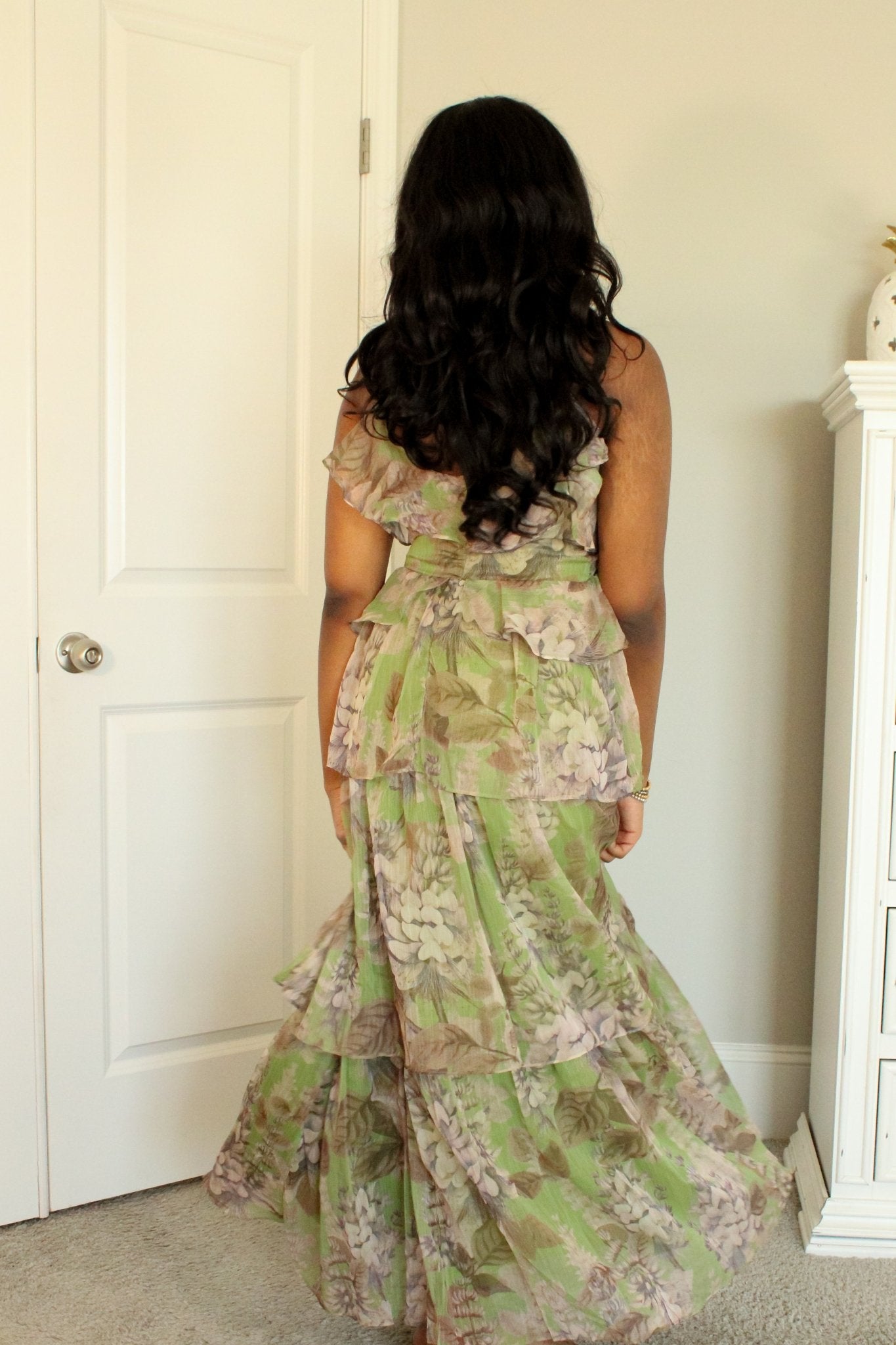 Sunkissed Floral Tiered Maxi Dress - Hylera - HY-GL78741 - image_size