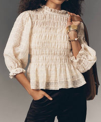 Terri Sheer Cutie Blouse - Hylera - HYL3454T1 - image_size - Terri Sheer Cutie Blouse