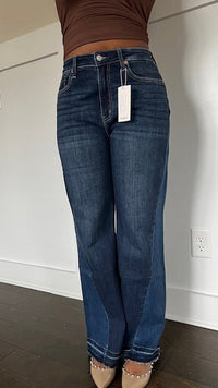 Vancouver Wide - leg denim pants - Hylera - HY-SS3821 - image_size - Vancouver Wide - leg denim pants